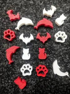 Shadow Charms –Bold Accents for Hoodies & Sneakers