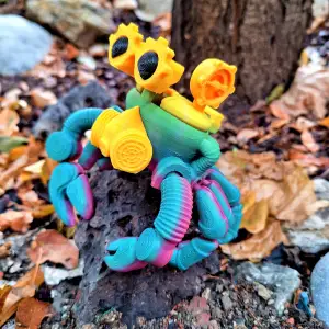 Steampunk Crab Toy (Stl/3MF)