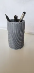 Ribbed Texture Pen Holder (Round Edition - V1)