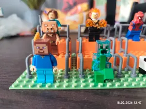 Lego Style Minifigure Display