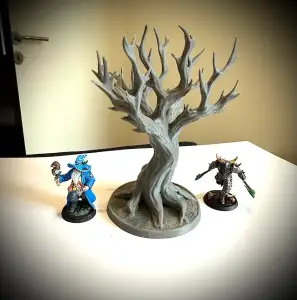 Dead Gnarled Tree - scatter terrain