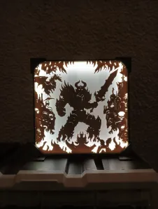 War Lamp (DIY) With Easy Solution To Change Front !