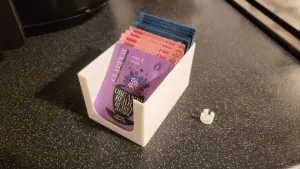 Tea bag box, keep your drawer organized