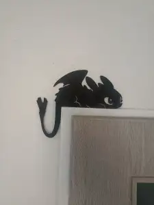 Night Fury Toothless door decor