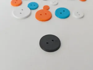 Classic 2-Hole Flat Buttons | 18 Sizes