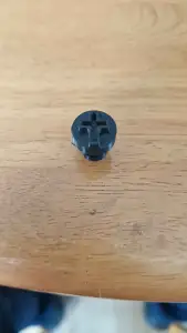 crucifix croc charm