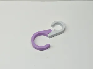 Simple Contrasting Color Folding Hook