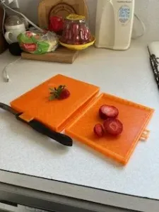 Cutting Board with Drawer