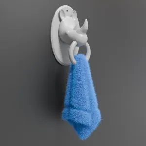 Rhino hand towel holder