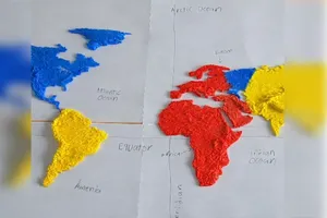 DÜNYA TOPOGRAFİK