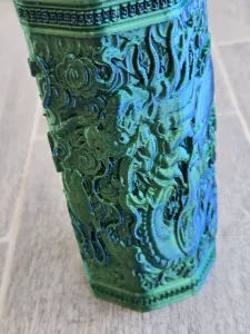 Chinese Dragon hexagon pen/pencil holder