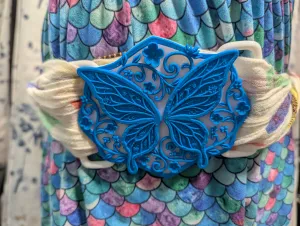 Butterfly Sash Cinch/Buckle