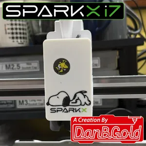 SparkX i7 Hotend Cover SW by DanBGold