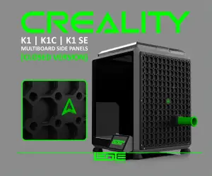 CREALITY K1|K1C|K1SE - MULTIBOARD PANELS [CLOSED + SPOOL]