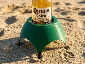 Summer Beach Cup & Bottle Holder