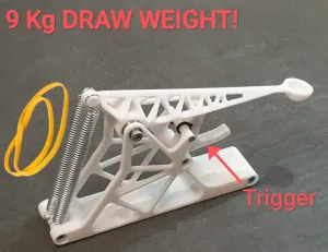 spring loaded desctop toy catapult (+40m m range)
