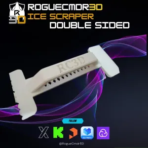RC3D Ice Scraper Double Sided