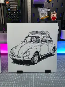 Volkswagen Coccinelle - Hueforge - 3 Colors