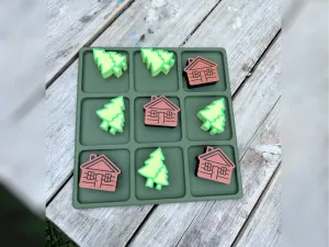 Camping Tic tac toe game