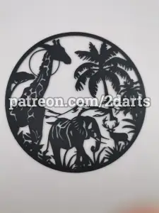 Africa Wild Life Wall Art