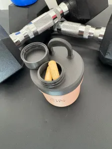 porta whey e capsulas