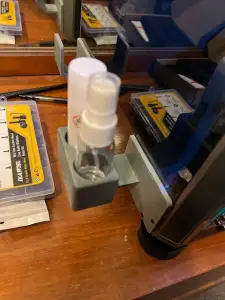 K1 / K1C Side Cover Holder with Glue Sticks Holder