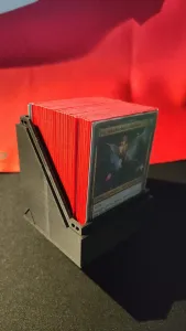 Deckbox for 100 card deck without double sleeves