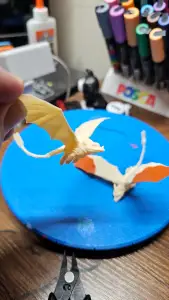Small Night Fury dragon figurine