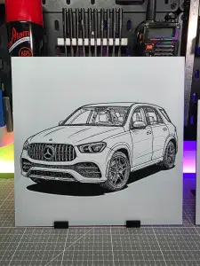 Mercedes GLE - Hueforge - 3 Colors