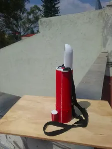 Pet-Cilinder: Water Bottle, Food Storage & Bag Dispenser