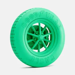 1/24 Scale, 15x4.5 ET Gasser Wheel, Goodyear Eagle Tire