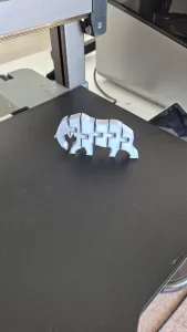 Flexi Elephant Fidget Toy - Articulated