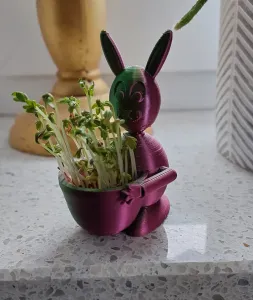 Easter Bunny Pot