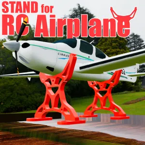 STAND FOR RC AIRPLANE, PLANE, BOAT | RC MODEL STAND - STL