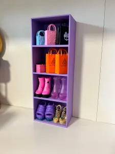 Monster High Shoe/Boot Shelf (Half Size)