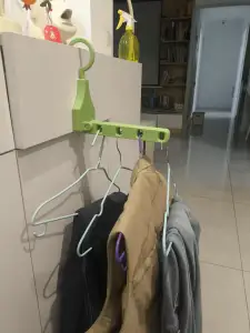 Travel essential folding multifunctional clothes hanger, opt
