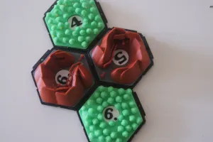 Catan The Game Clay Plate