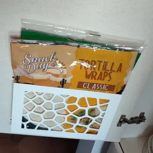 Voronoi holder for tortillas / Tortilla packaging holder