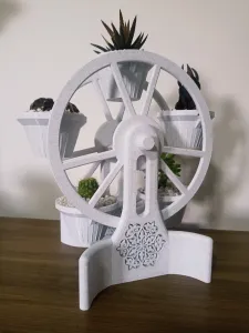 Ferris Wheel Plant Stand