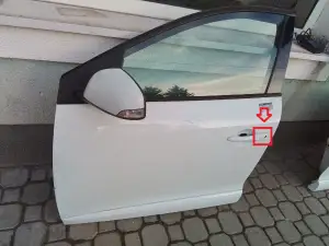 Renault Megane 3 lock cover
