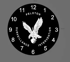 Gendarmerie PSIG clock