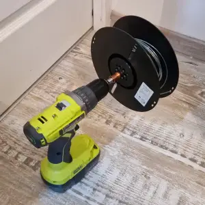 Screwdriver Spool Rewinder