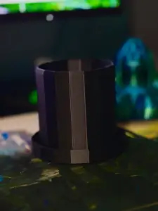 Flower Pot With Tray [Fast Print]