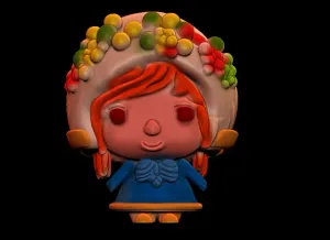 Cute Little Girl Valentines day Gift
