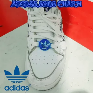 Adidas badge shoe charm