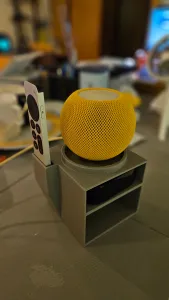Magic TV and Home Pod Mini with storage