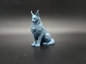 Mystic Star Astral Ornamental Lynx
