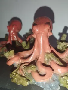 Abyssal Octopus Aquarium Decoration