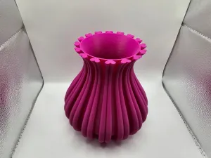 Vase with Heart Pattern
