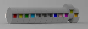 Modular Wall-Mounted Filament Storage System v2